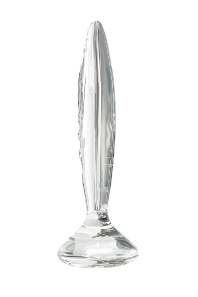 Фаллоимитатор Satisfyer Sparkling, прозрачный, стекло, прозрачный, 21 см