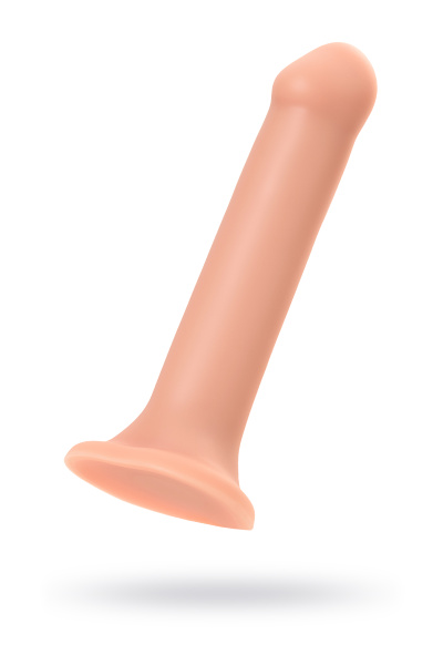 Страпон ремневой нереалистичный на присоске Strap-on-me, XL, телесный, 20 см, Ø 4,5