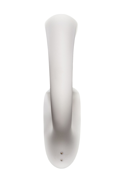 Вагинально-клиторальный вибратор Satisfyer G for Goddess 1, белый, 27 см